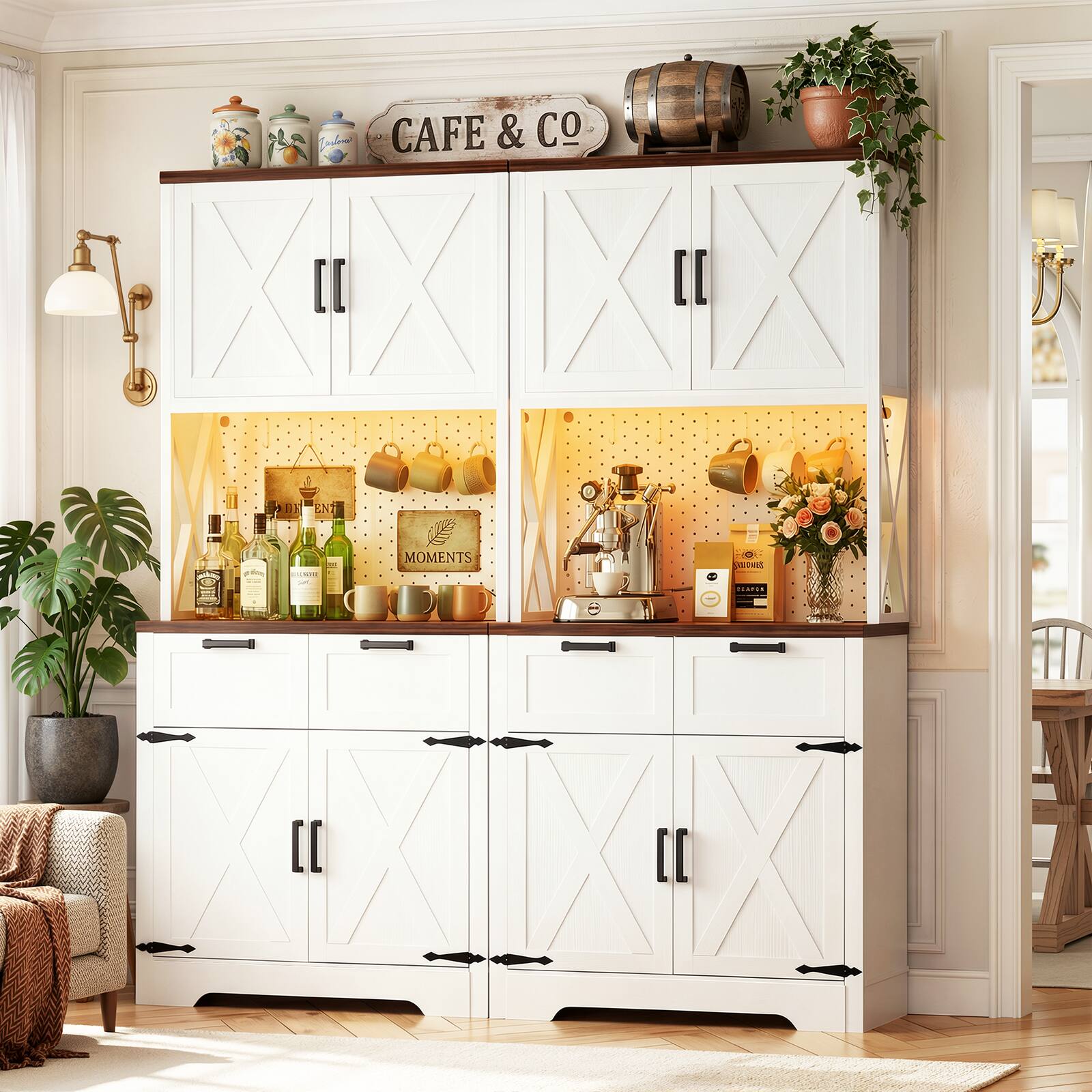 White & Rustic