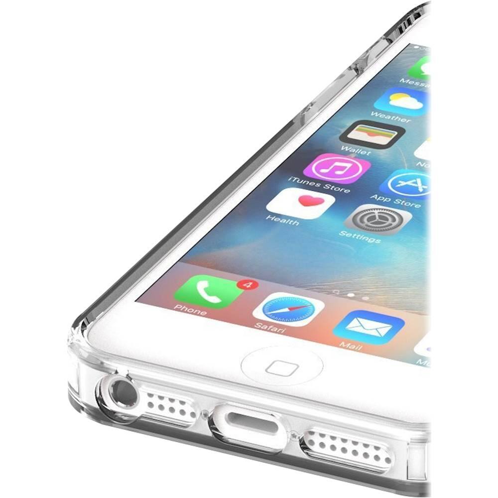 Alt View 13. SaharaCase - Classic Case with Glass Screen Protector for Apple® iPhone® 5/5s and SE (1st generation) - Purple Flower.