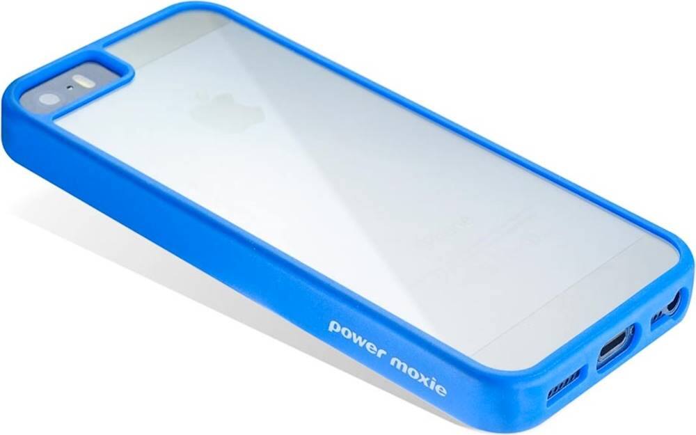 Alt View 13. SaharaCase - Classic Case with Glass Screen Protector for Apple® iPhone® 5, 5s and SE (1st generation) - Blue.