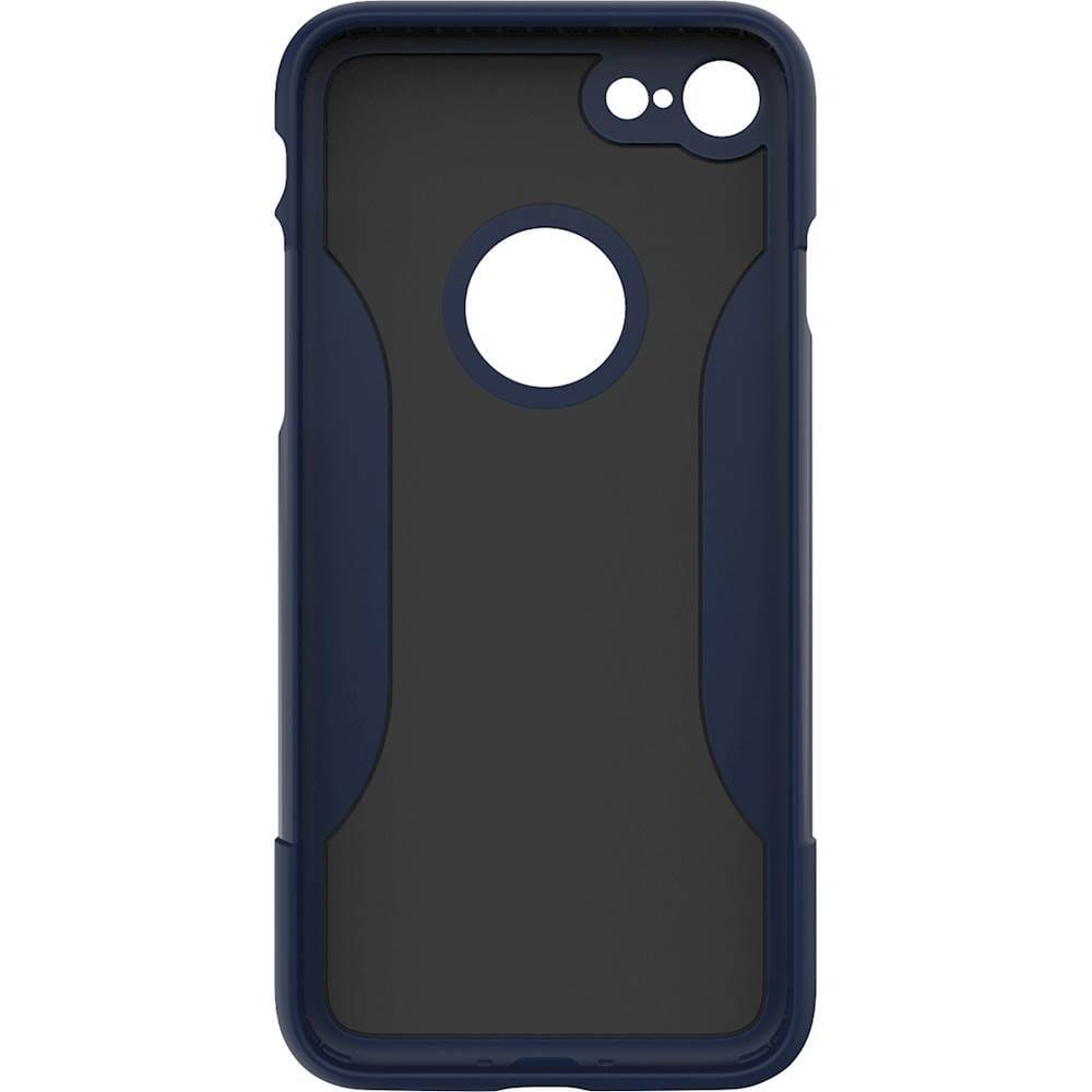 classic case with glass screen protector for apple iphone 7 and apple iphone 8 - navy blue