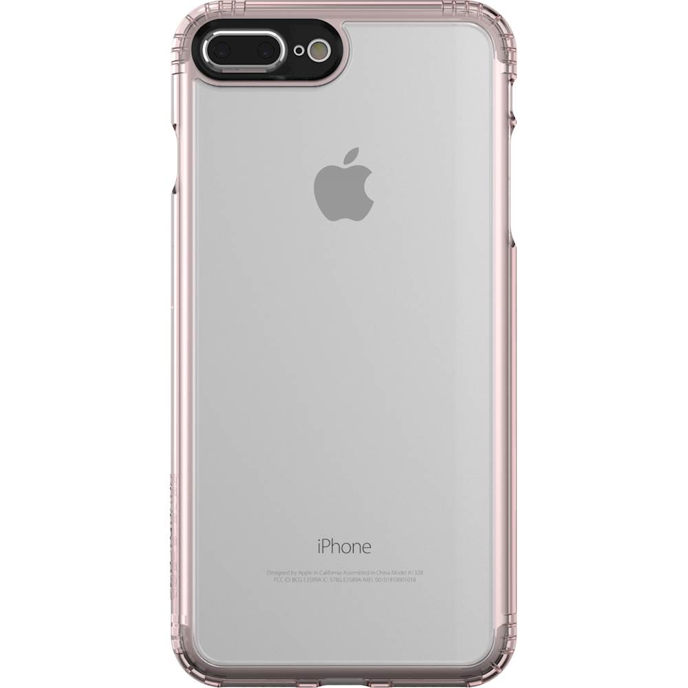 Rose Gold GlassBak 360 Case + Tempered Glass for iPhone 8 Plus/7