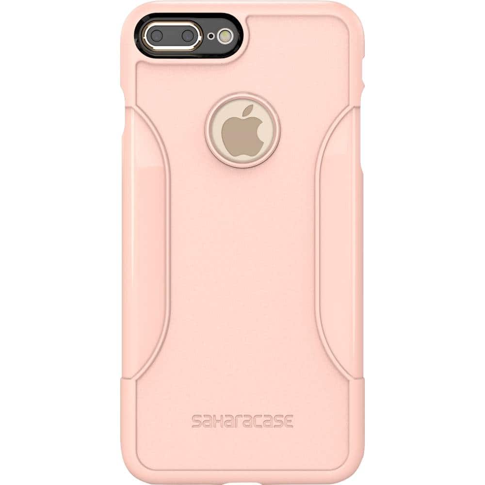 classic case with glass screen protector for apple iphone 7 plus and apple iphone 8 plus - rose gold classic case with glass screen protector for apple iphone 7 plus and apple iphone 8 plus - rose gold