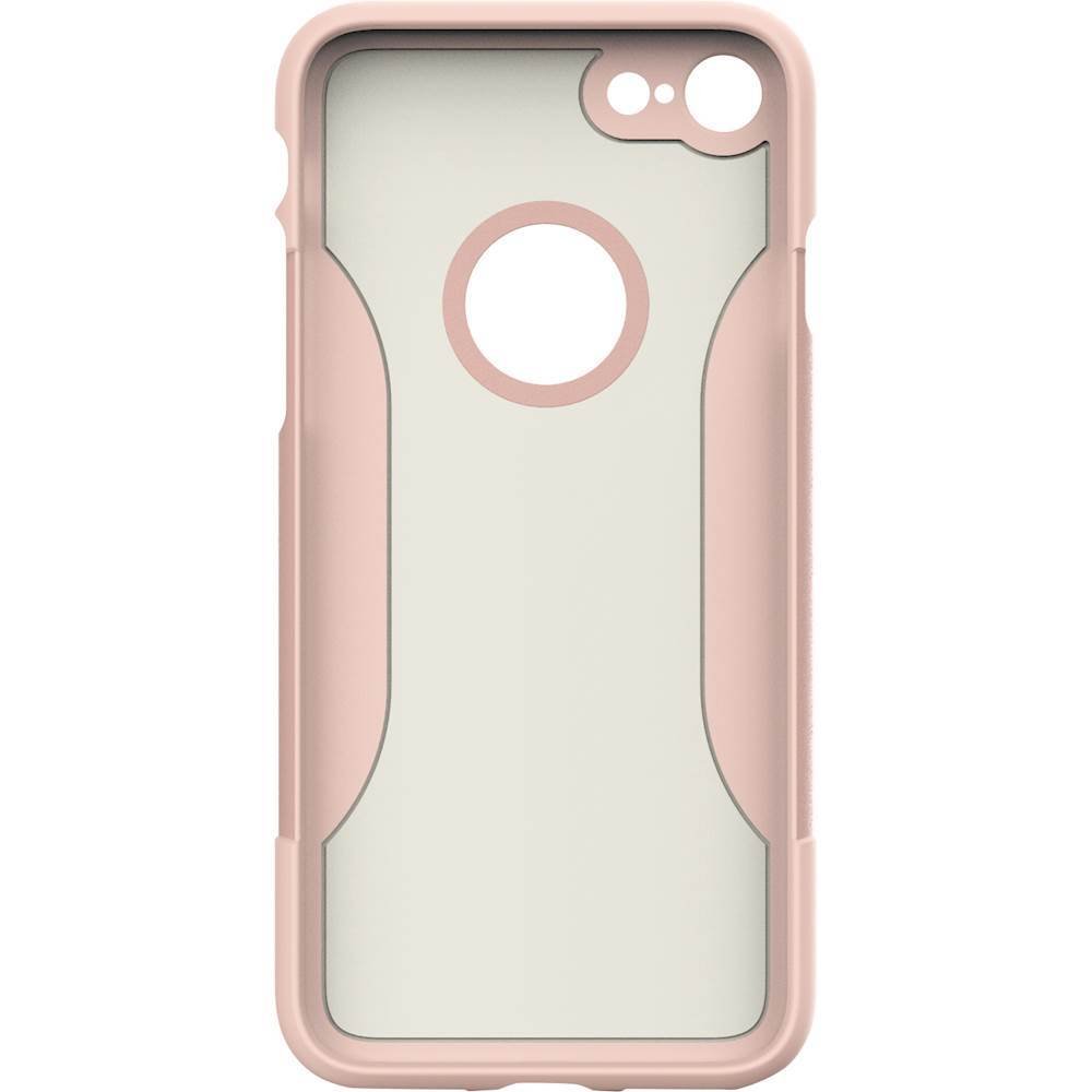 classic case with glass screen protector for apple iphone 7 and apple iphone 8 - rose gold