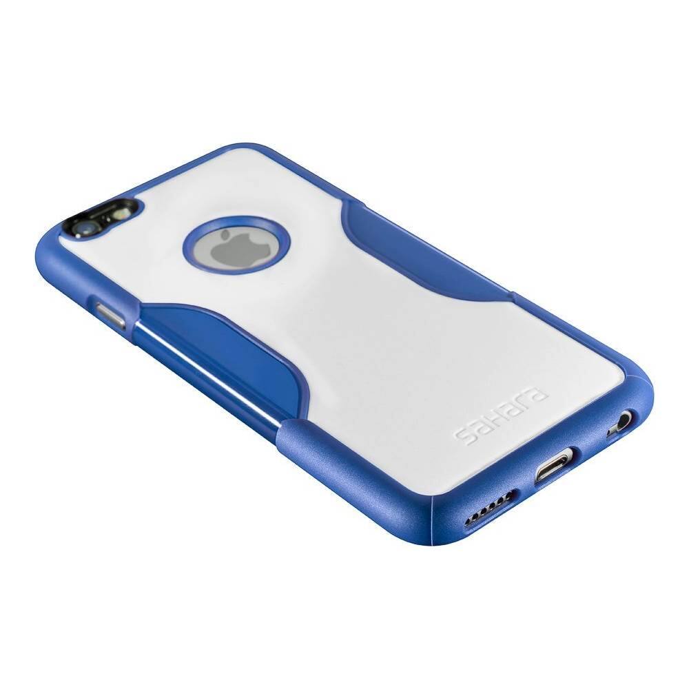 Alt View 12. SaharaCase - Classic Case with Glass Screen Protector for Apple® iPhone® 6 Plus and 6s Plus - Blue White.