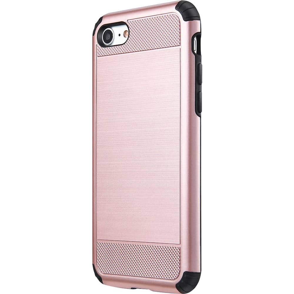 classic case with glass screen protector for apple iphone 5/5s and se - rose gold classic case with glass screen protector for apple iphone 5/5s and se - rose gold
