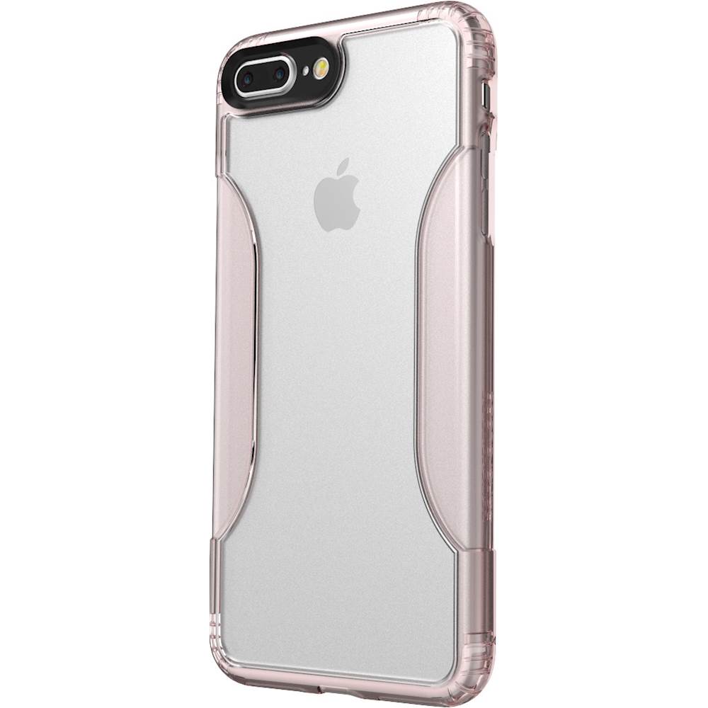 Saharacase Classic Case With Glass Screen Protector For Apple Iphone 7 Plus And Apple Iphone 8 Plus Rose Gold Clear C A I7p Rog Cl Best Buy