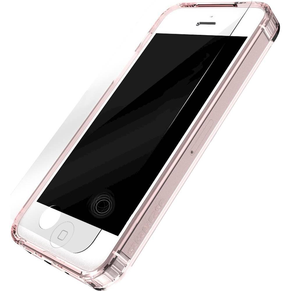 Alt View 11. SaharaCase - Classic Case with Glass Screen Protector for Apple® iPhone® 5/5s and SE (1st generation) - Rose Pink.