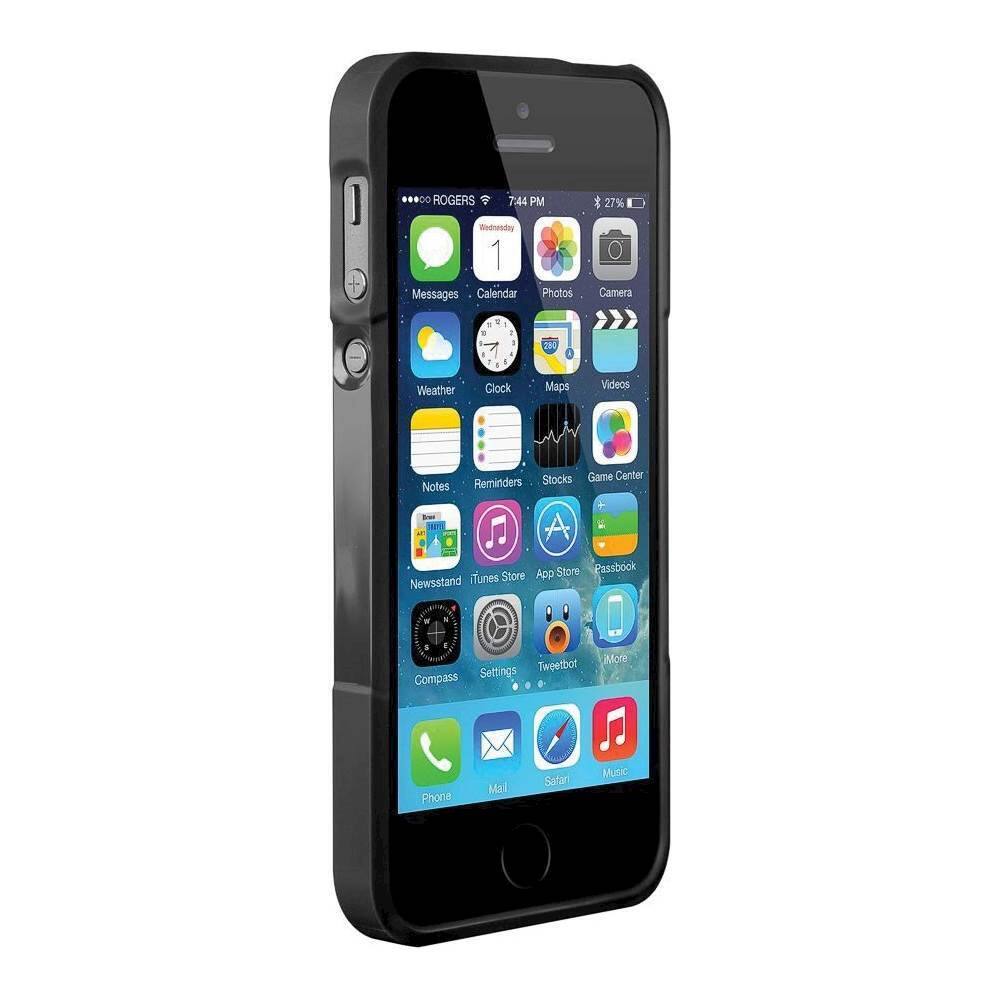 Alt View 11. SaharaCase - Classic Case with Glass Screen Protector for Apple® iPhone® 5/5s and SE (1st generation) - Black.
