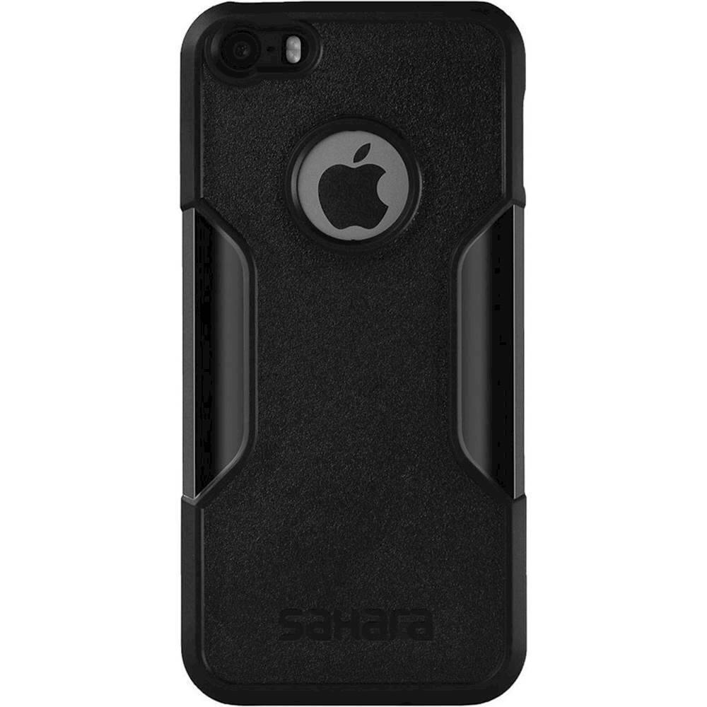 Alt View 1. SaharaCase - Classic Case with Glass Screen Protector for Apple® iPhone® 5/5s and SE (1st generation) - Black.