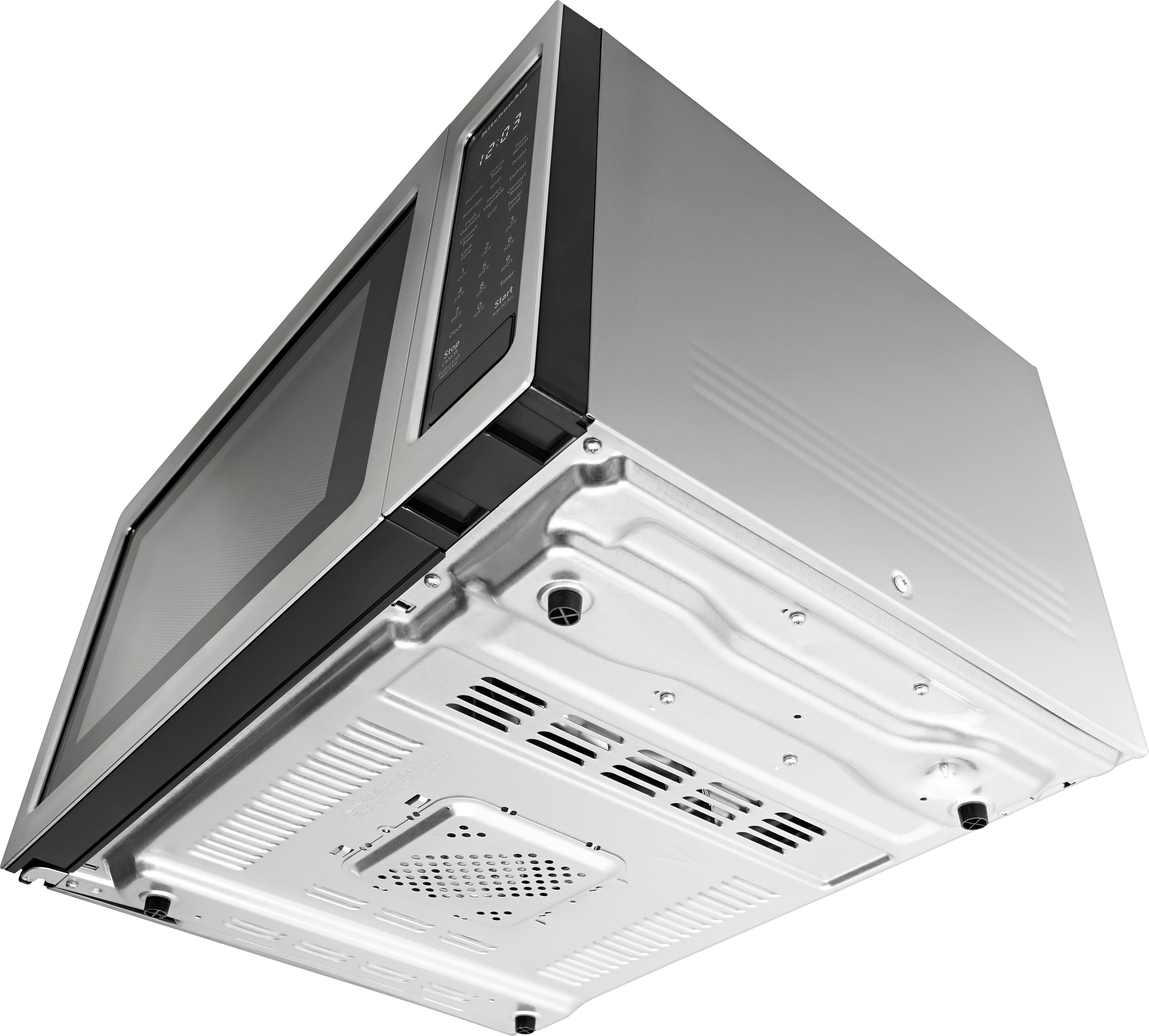 Alt View 13. KitchenAid - 1.5 Cu. Ft. Convection Microwave with Sensor Cooking and Grilling - Stainless Steel.