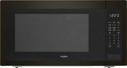 Whirlpool - 2.2 Cu. Ft. Microwave with Sensor Cooking - Black Stainless Steel - Front_Zoom