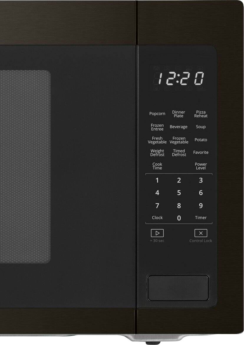 Alt View 13. Whirlpool - 2.2 Cu. Ft. Microwave with Sensor Cooking - Black Stainless Steel.