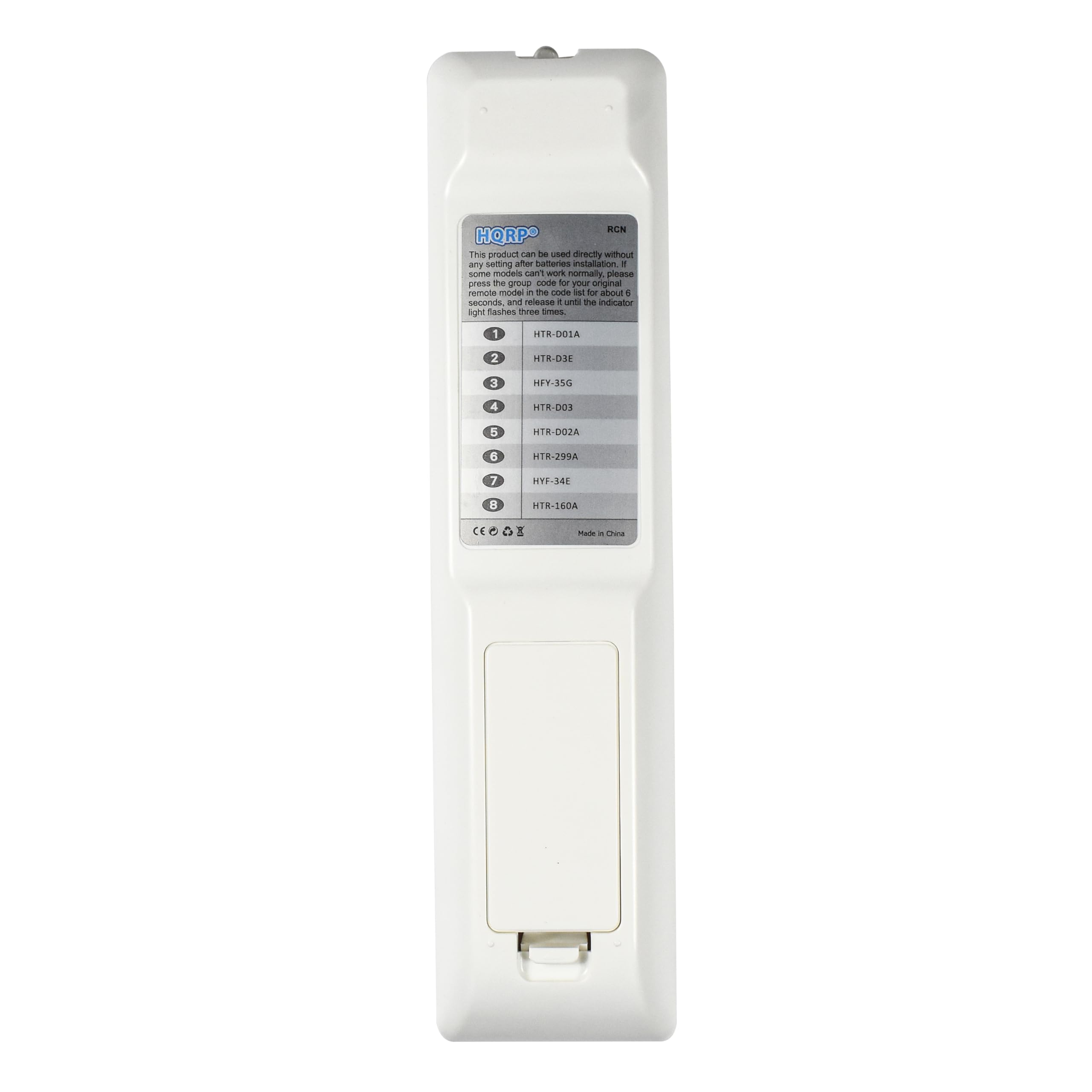HQRP TV Remote Control for Haier HTR D03 HTR D02A HTR 299A 48D3500 HTR ...