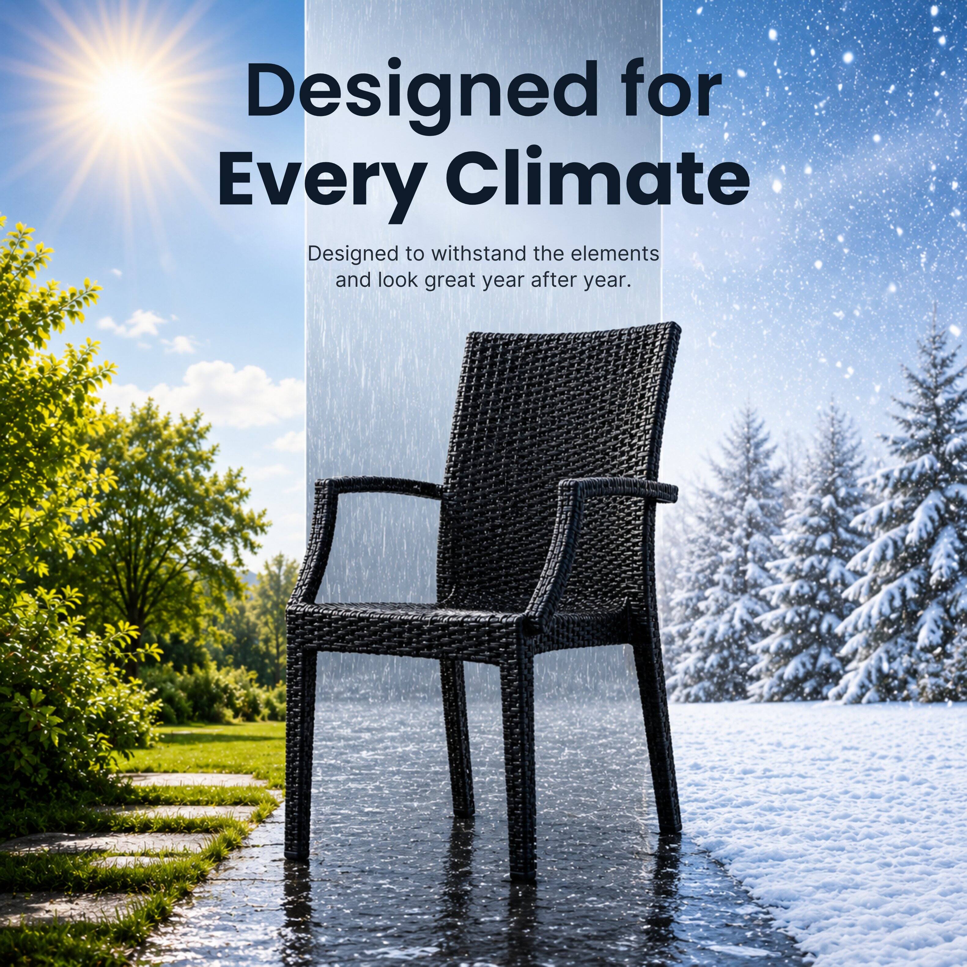 Designed for Every Climate  
Designed to withstand the elements and look great year after year.