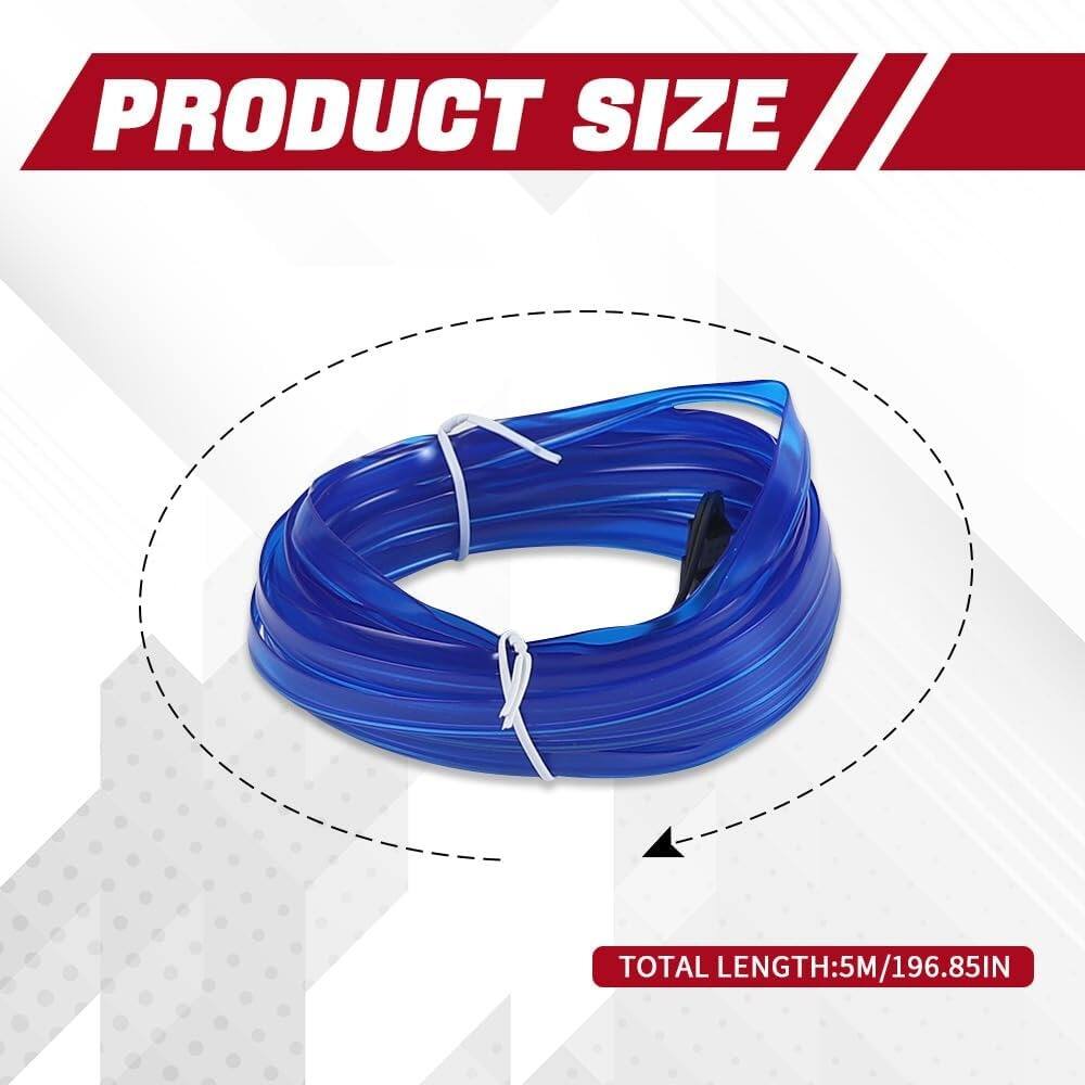 PRODUCT SIZE

TOTAL LENGTH: 5M / 196.85IN