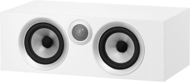 Bowers & Wilkins - 700 Series 2-way Center Channel w/5" midbass (each) - Satin white - Front_Zoom