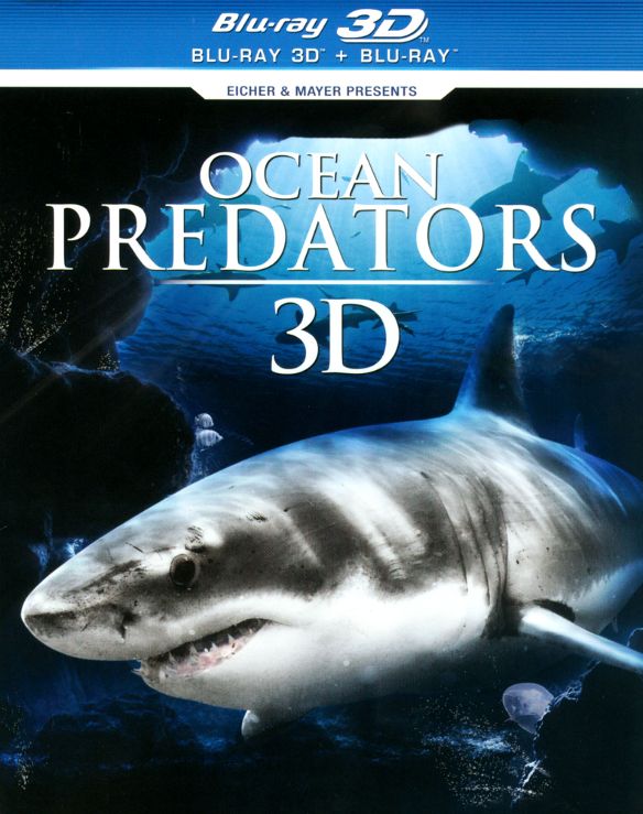 Ocean Predators 3D [3D] [Blu-ray] [Blu-ray/Blu-ray 3D] [2013]