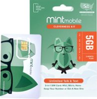 Mint Mobile - 5GB/mo Phone Plan - 3 Months of Wireless Service - Gold - Front_Zoom