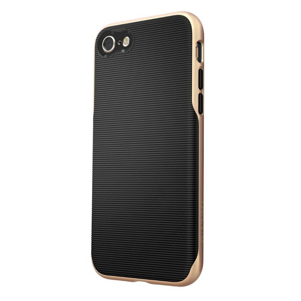 trend case with glass screen protector for apple iphone 7 and apple iphone 8 - black gold trend case with glass screen protector for apple iphone 7 and apple iphone 8 - black gold