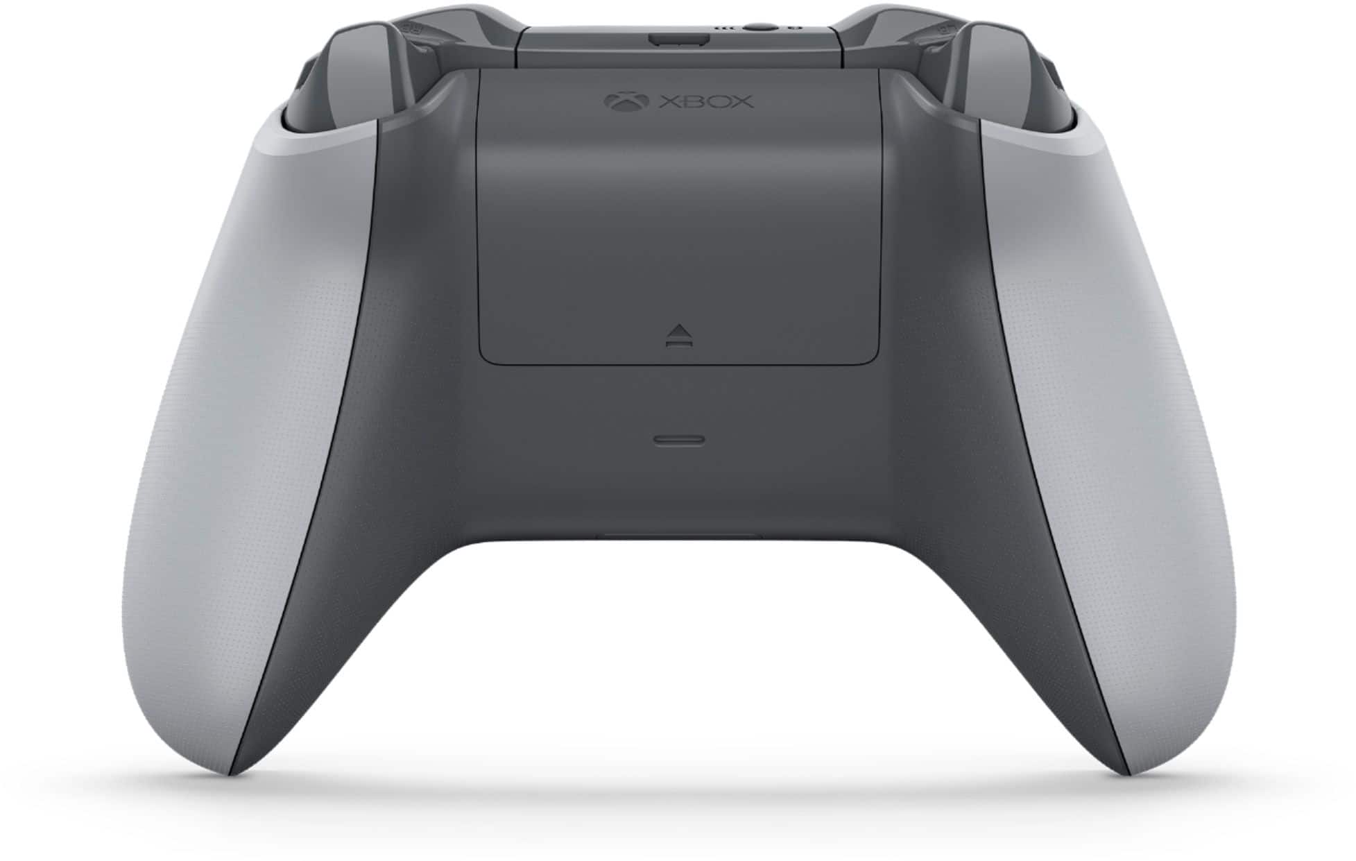 Back. Microsoft - Wireless Controller for Xbox One, Xbox Series X, and Xbox Series S - Gray and Green.