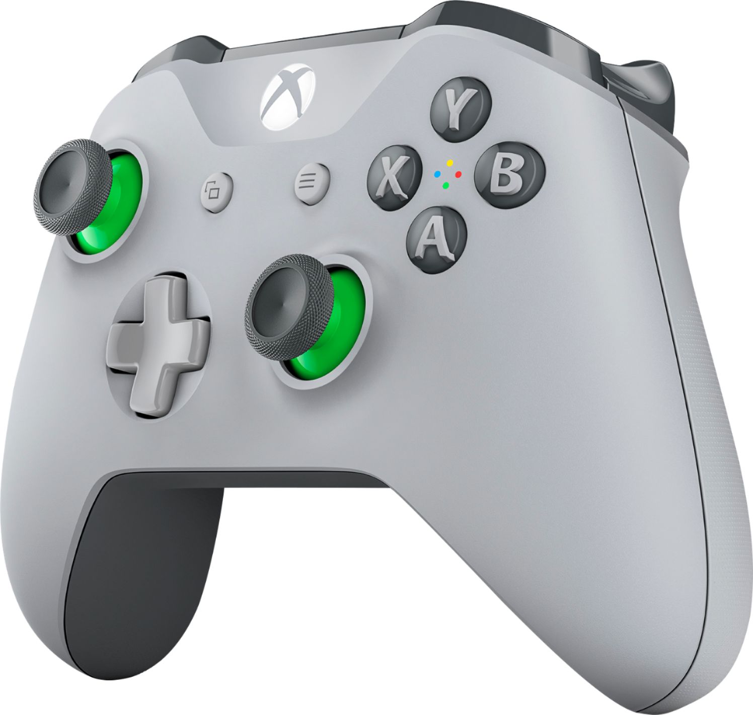 Microsoft Wireless Controller for Xbox One, Xbox Series X, and Xbox Series  S Gray and Green WL3-00060 - Best Buy