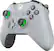 Left. Microsoft - Wireless Controller for Xbox One, Xbox Series X, and Xbox Series S - Gray and Green.