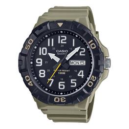 Casio - Men's Oversized Sport Watch with Dial - MRW-210H-5AVCF - Brown