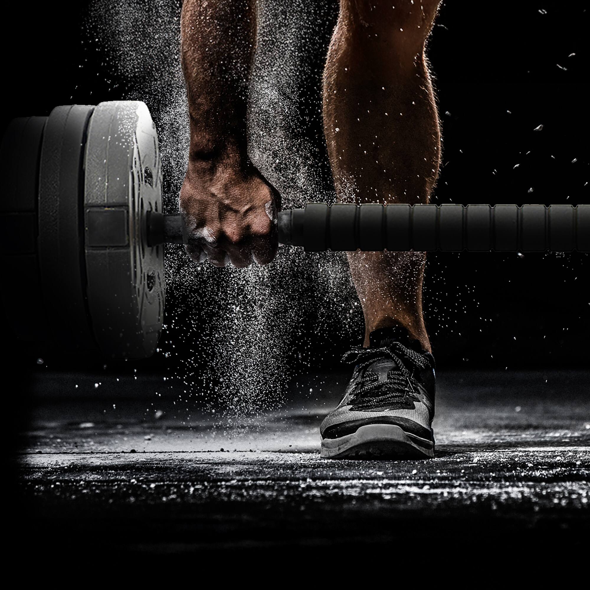 Alt View 4. Fitvids - Fitvids 2 in 1 Adjustable Dumbbell Set, 60lbs Free Weights Set with Connector - black.