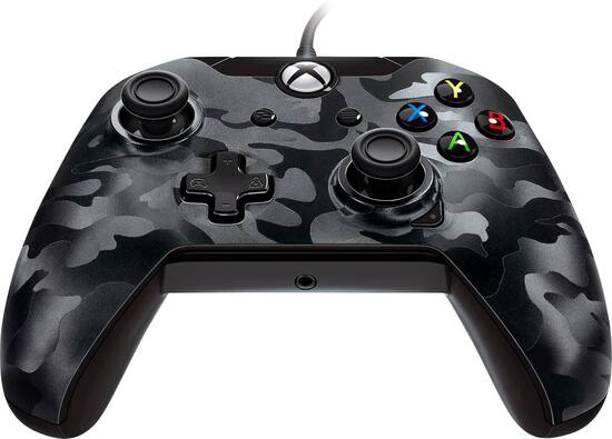 Pdp Wired Controller For Pc And Microsoft Xbox One Black Camo 048 0 Na Cm00 Best Buy