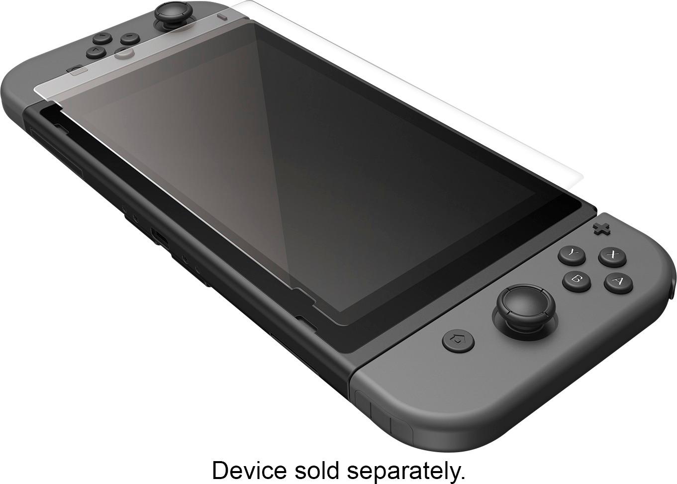 nintendo switch with screen protector