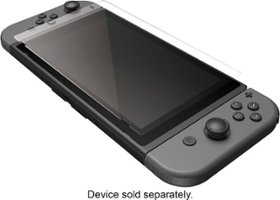 PDP - Ultra-Guard Screen Protector for Nintendo Switch - Transparent - Front_Zoom