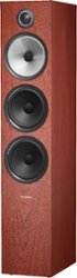 Bowers & Wilkins - 700 Series 3-way Floorstanding Speaker w/6" midrange, dual 6.5" bass (each) - Rosenut - Front_Zoom