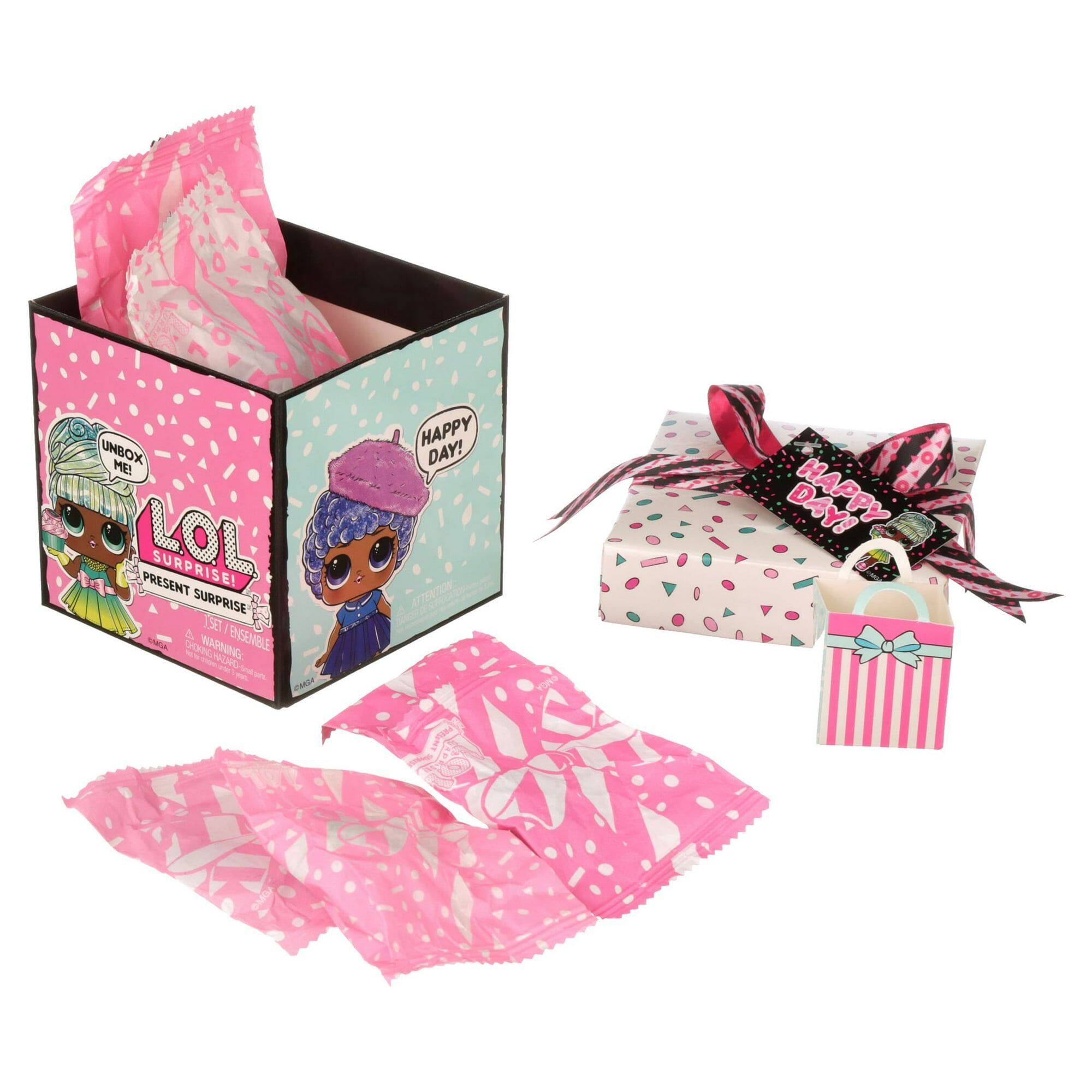 UNBOX ME! LOL SURPRISE! PRESENT SURPRISE 1 - - - AXE WARNING ENSEMBLE TR - 2M HAPPY DAY! ATTENTION YOUNG HAPPY