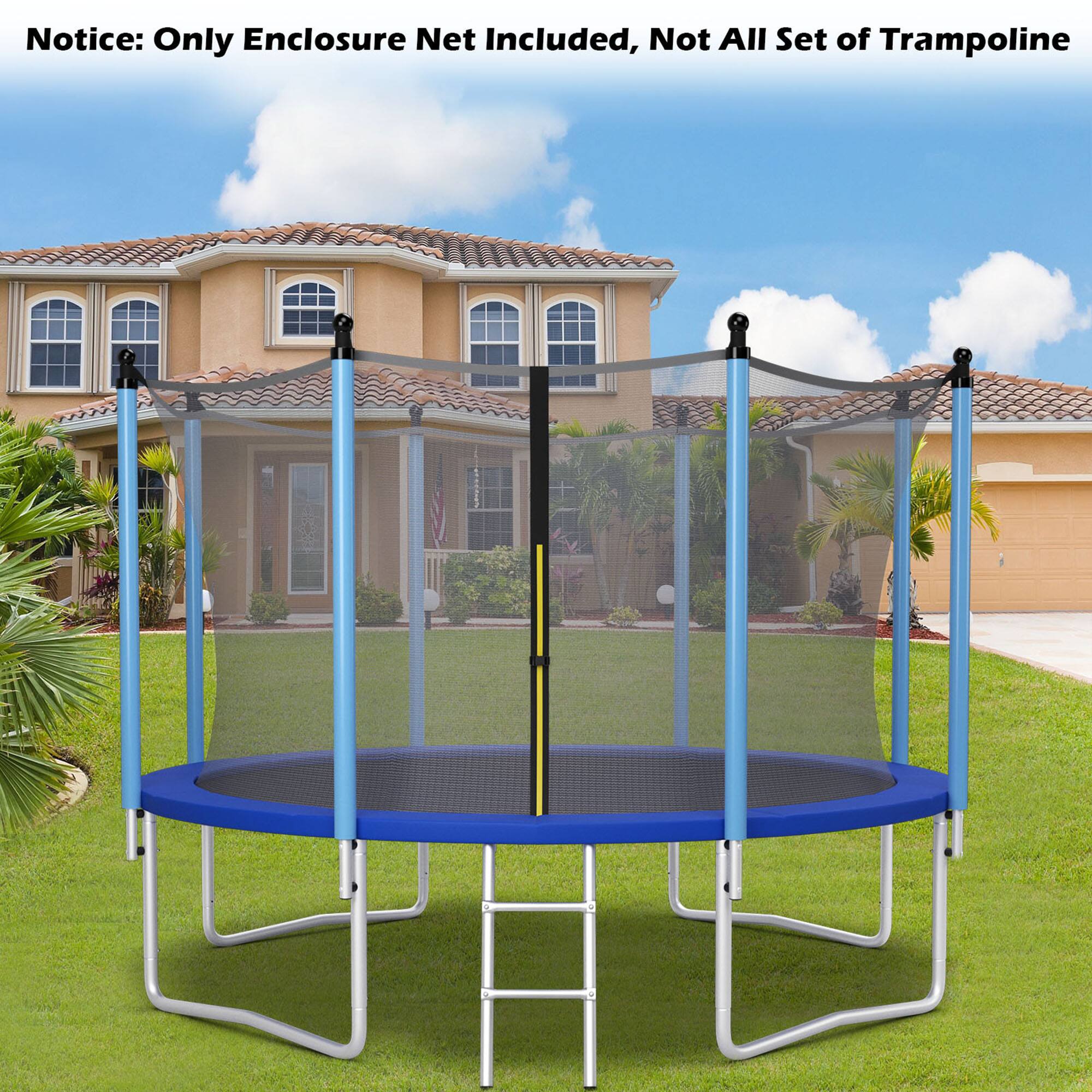 Notice: Only Enclosure Net Included, Not All Set of Trampoline
