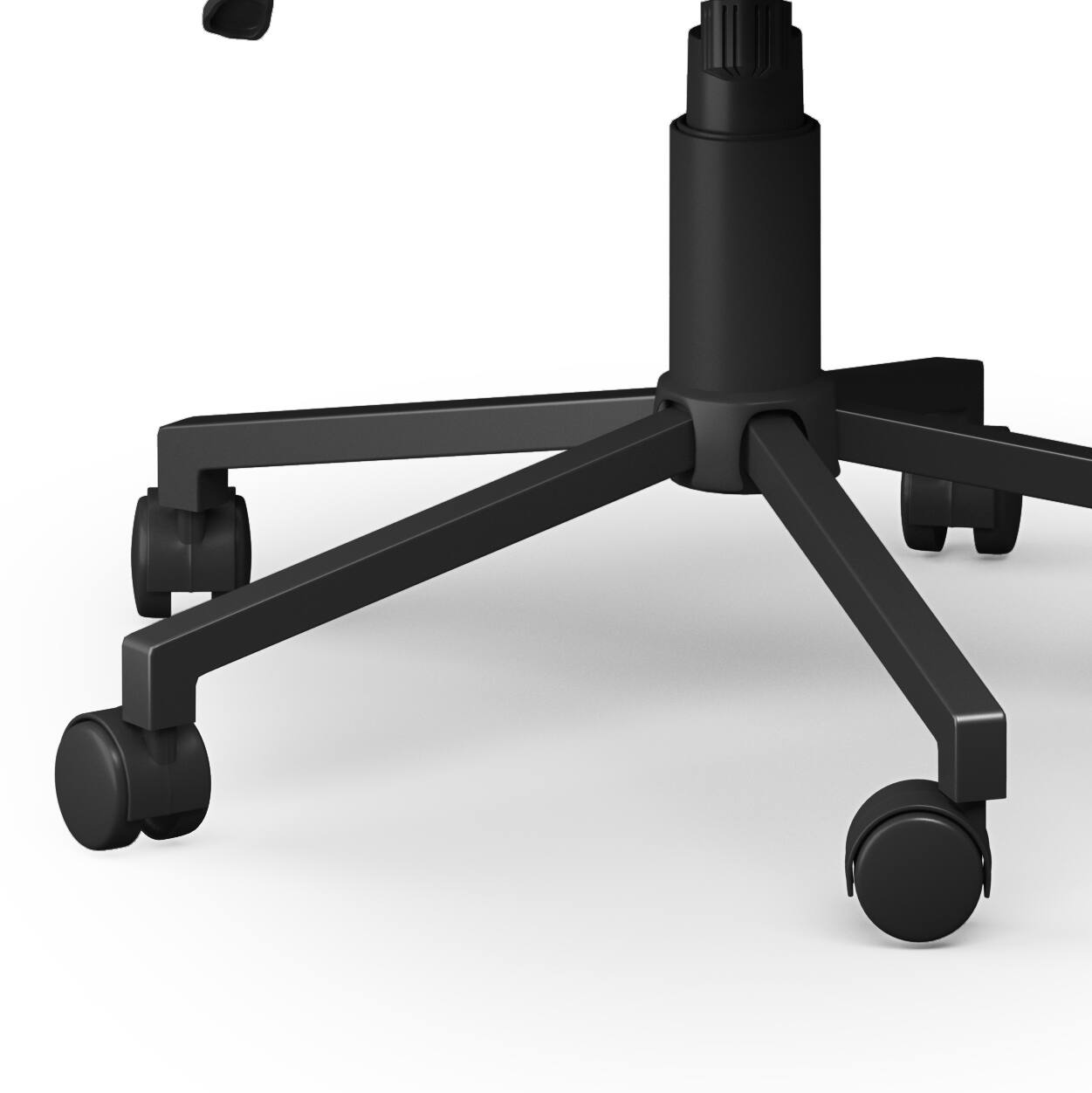 Alt View 12. Simpli Home - Foley Swivel Office Chair - Distressed Blue.