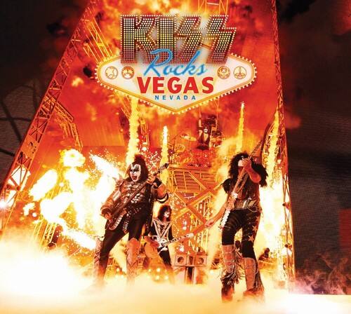 Front. Kiss - Kiss Rocks Vegas   - DVD.