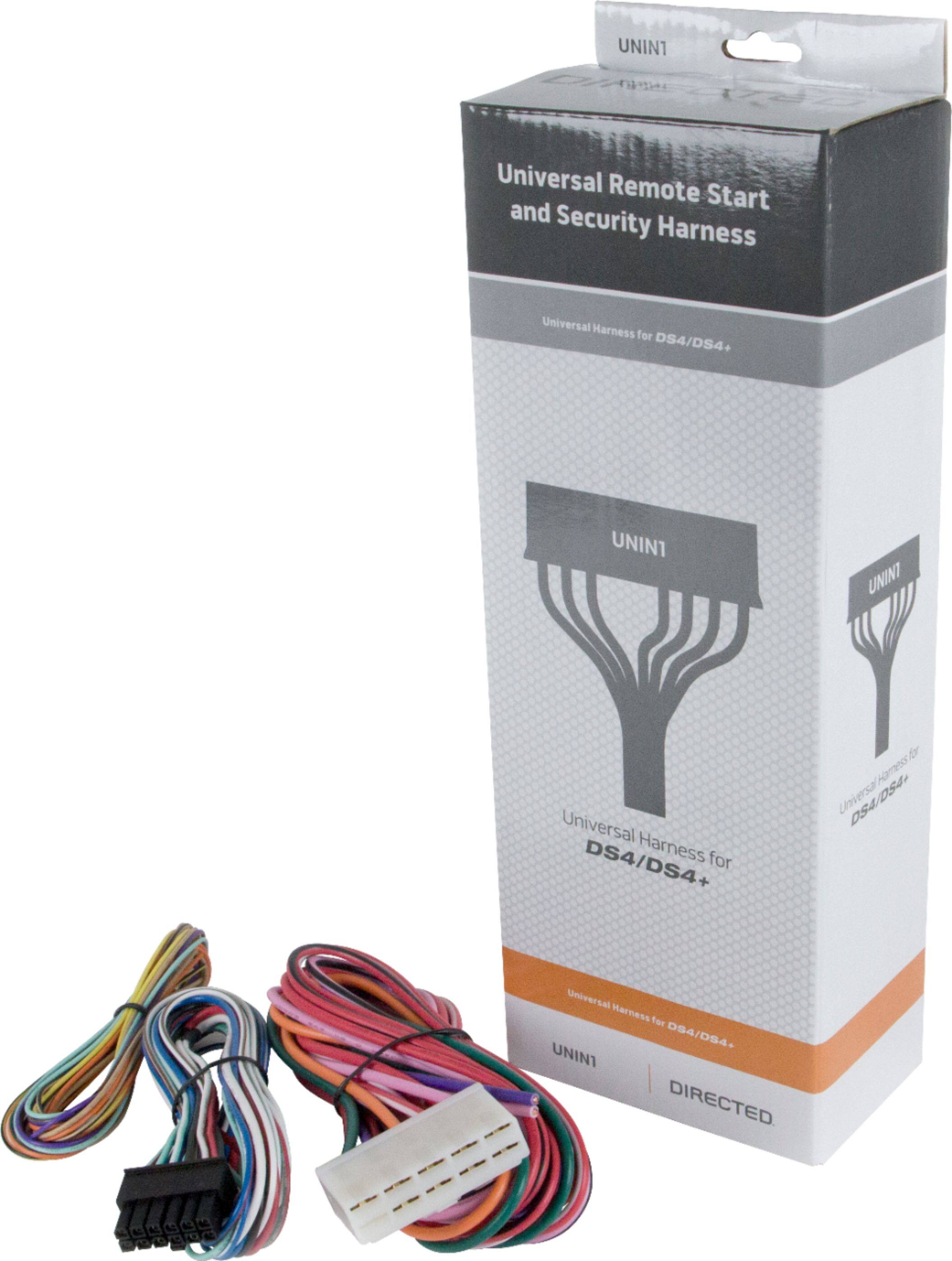 Left. Directed Electronics - DS4 T-Harness - Black.