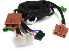 Front. Directed Electronics - DS4 T-Harness for Select Honda and Acura Vehicles - Black.