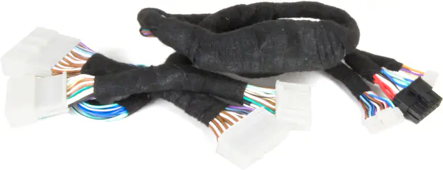 Front. Directed Electronics - DS4/DS4+ T-Harness for Select Mazda Vehicles - Black.