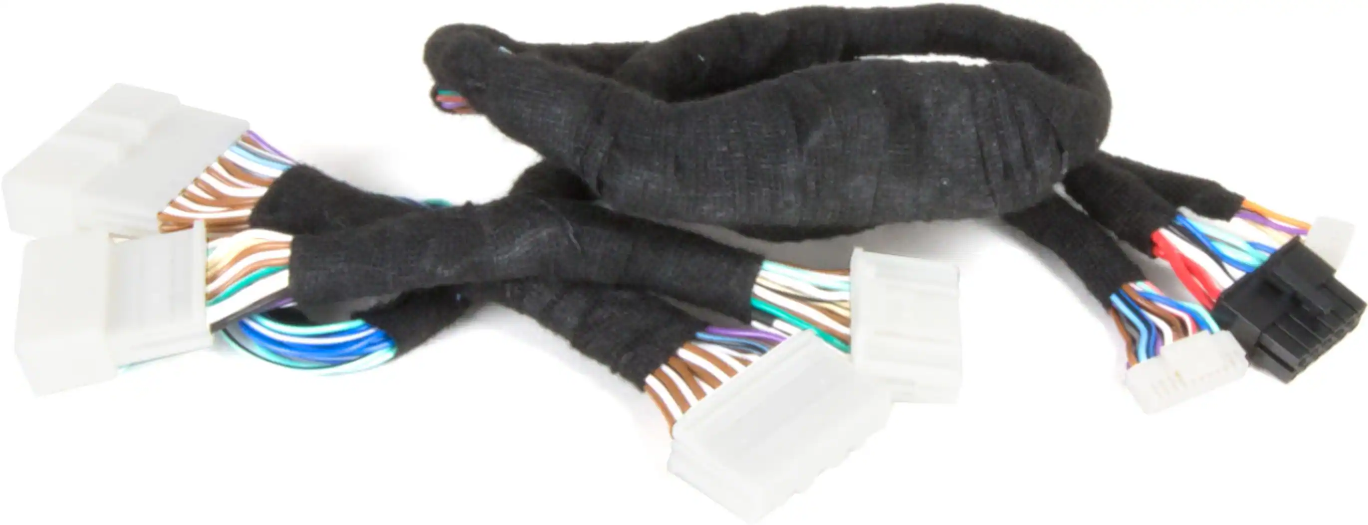 Front. Directed Electronics - DS4/DS4+ T-Harness for Select Mazda Vehicles - Black.