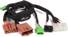 Front. Voxx Electronics - DS4 T-Harness for Select Honda and Acura Vehicles - Black.