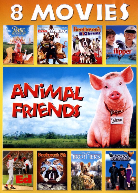  Animal Friends: 8 Movies [2 Discs] [DVD]