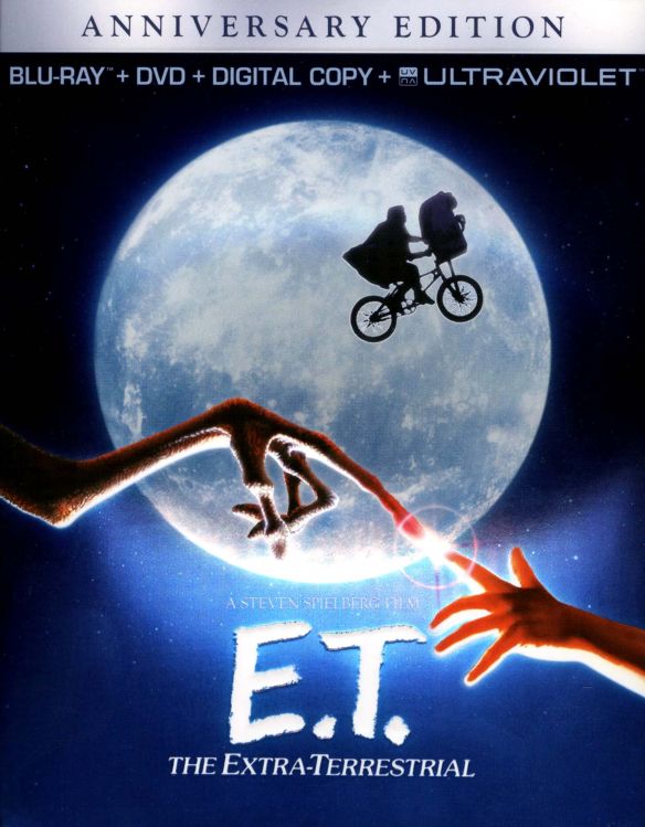  E.T. The Extra-Terrestrial [Anniversary Edition] [2 Discs] [Includes Digital Copy] [Blu-ray] [1982]