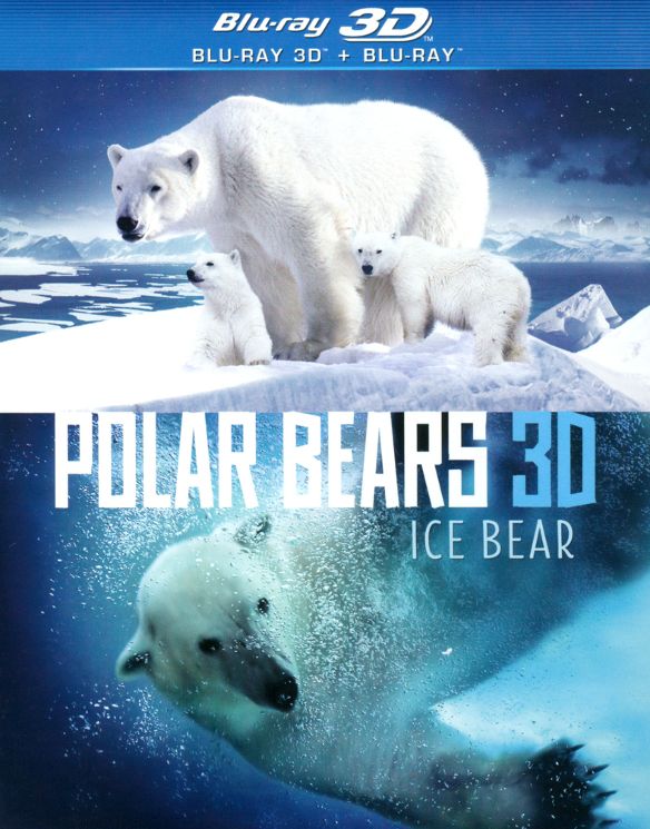  Polar Bears 3D: Ice Bear [3D] [Blu-ray] [Blu-ray/Blu-ray 3D] [2013]
