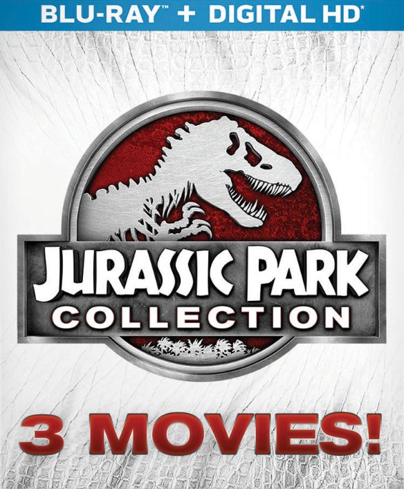  Jurassic Park Collection [4 Discs] [UltraViolet] [Blu-ray]