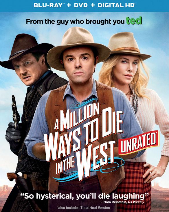  A Million Ways to Die in the West [2 Discs] [Blu-ray/DVD] [2014]