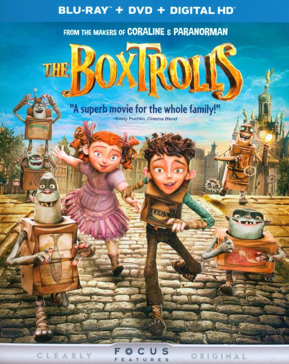  The Boxtrolls [2 Discs] [Includes Digital Copy] [UltraViolet] [Blu-ray/DVD] [2014]
