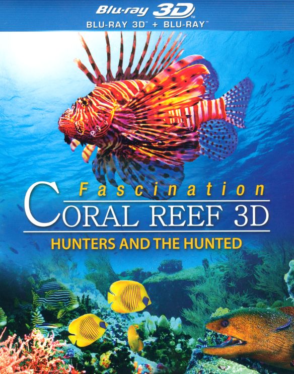 Fascination Coral Reef 3D: Hunters and the Hunted [3D] [Blu-ray] [Blu-ray/Blu-ray 3D] [2013]