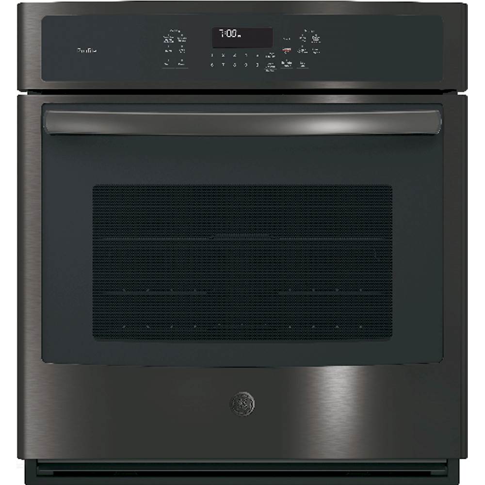 Black Stainless Steel Single Wall Oven