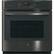 Front. GE - Profile 27" Built-In Single Electric Convection Wall Oven.